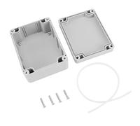 Boîtier Jonction Étanche IP65 BORDSTRACT - Format Rectangulaire ABS Blanc pour Extérieur, Boîtes Jonction électriques Inclut Accessoires （115x90x55mm ）