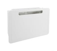 Boîtier multimédia encastrable pour TV 9" avec prise murale pour gestion des câbles entre les boulons avec matériel d'installation, configuration de divertissement à domicile et appareils de