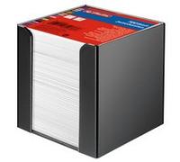 Boîtier pour bloc-notes, en plastique, 90 x 90 mm