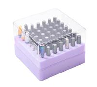 Boîtier pour Fraises de Manucure Organisateur à 49 Emplacements Gain de
