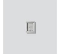 Boîtier pour montage en saillie Siedle GA 612-1/1-01 SM argent métallique (210012235-00)