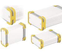 Boîtier profilé Fischer Elektronik 10035341 aluminium naturel, jaune 114 x 63.6 x 33 1 pc(s)
