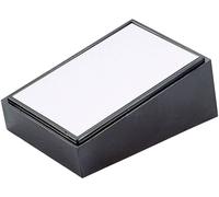 Boîtier pupitre TEKO 101.9 plastique, aluminium noir, argent (L x l x H) 84 x 56 x 36 mm 1 pc(s)