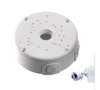 Boîtier raccordement caméra cache-câble de socle étanche | support de fixation boîte-jonction Pour Mural Plafond Intérieur Extérieur Bullet Dôme Vidéosurveillance Maison