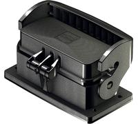 Boîtier rapporté HARTING Han ECO 16B avec cadre de fixation, 1 étrier longitudinal avec capuchon de protection en plastique - 1 pièce