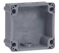 Boîtier réversible Hypra pour Prisinter 2P+T, 3P+T et 3P+N+T 32A IP44/55 - plastique