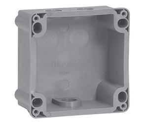 Boîtier réversible Hypra pour Prisinter fixe 3P+N+T 16A - plastique - IP44/55