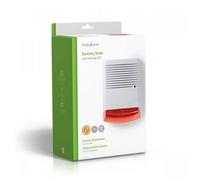 Boitier seul de sirene alarme factice autoalimentee sa120n eliminator sec-dummyfl20