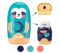 Boîtier Taille-Crayons Et Gomme Capsule Cuddles Milan