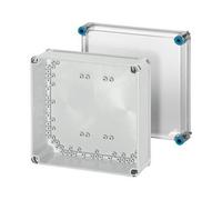 Boîtier vide avec couvercle transparent K0200 IP65 Boîtier de raccordement Hensel 6530