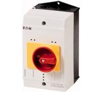 Boîtier vide Eaton CI-K2-PKZ0-NA-GR 262681 avec arrêt d'urgence (L x l x h) 160 x 100 x 100 mm rouge, jaune 1 pc(s)