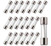 BOJACK T4AL250V 5x20 mm 4A 250V Fusibles à action lente 4 Ampère 250 Volt 0,2 x 0,78 pouce Fusible temporisé pour tube de verre (paquet de 20 pièces)