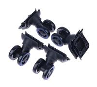 BOJHGO Roues de Rechange for Bagages, 4 pièces, Roues Valise Voyage pivotantes à 360 degrés, Roue muette for, Accessoires universels