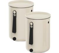Bokashi - Composteur De Cuisine Organico 2 Set De 2 Bacs 9.6l Blanc