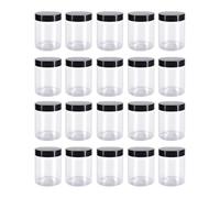 BOKIOESDE Bocal Vide à Couvercle à Visser, Large, 20 pièces, 500 ML | les aliments, les noix, les en-cas et le thé en vrac. Sa large ouverture facilite le remplissage.