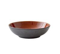 Bol 20 cm, noir/ambre, Bitz