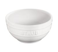 Bol 400 ml, blanc, céramique, Staub