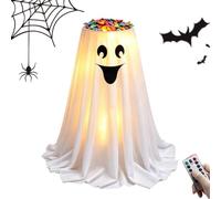 Bol à Bonbons Halloween Sur Pied 8 Modes Télécommande Décoration de Porche