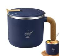 Bol à déjeuner isotherme - Récipient thermique en acier inoxydable de 1,55 L, grand bocal alimentaire étanche pour repas chauds | Pot de rangement portable de qualité 304 pour camping, école,
