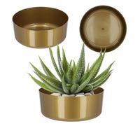 Bol à fleurs KADAX en plastique, bol rond, bac à plantes