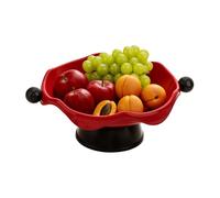 Bol à fruits,Avec égouttoir pour un service élégant | Plateau de Service Apéritif pour Biscuits,pour Chocolat Dessert Gâteau, Maison Cuisine Salon Bain