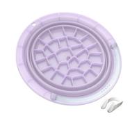 Bol à glace pliable en silicone avec tubes respiratoires - Pour femmes, filles, épouses, mères, amateurs de spa, voyageurs, salon à domicile, salle de bain, voyage