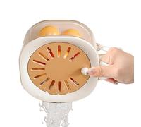 Bol à laver à fruits avec passoire - 2 en 1 multifonction avec poignée pliable et couvercle pour la maison | Passoire pour cuisine et aliments | Pour la maison, la salade, les aliments, les baies, la