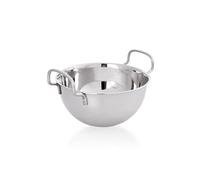 Bol a mélanger en Acier au nickel chrome 6,5 L H 160 mm