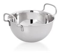 Bol a mélanger en Acier au nickel chrome 6,5 L H 160 mm Was Germany 3 G