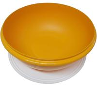 Bol à mélanger Maximilian, saladier avec couvercle, buffet de salades, pâte à pain, couleur orange et blanc, 6000 ml, 6,0 litres, XXL
