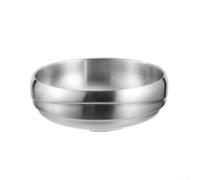 Bol à Noodles Coréennes Double Paroi 1400ml Bol à Noodles Coréennes(silver)