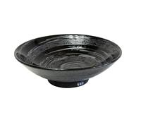 Bol à ramen GUNMETAL SWIRL 24,5 cm, 900 ml, MIJ