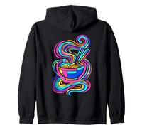 Bol à Ramen Japonais Nouilles Synthwave Sweat à Capuche
