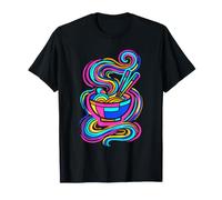 Bol à Ramen Japonais Nouilles Synthwave T-Shirt