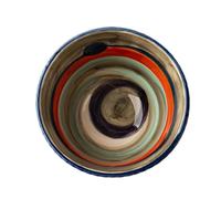 Bol à riz en céramique, ensemble de vaisselle vintage, bol de nourriture pour micro-ondes, design sûr de 5 pouces pour soupe, céréales, repas, déjeuner, dîner, nouilles, maison, appartement, ferme