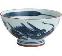 Bol à riz en porcelaine 500 ml - Motif traditionnel Hasami-yaki