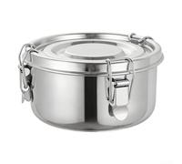 Bol à riz étanche en acier inoxydable 304 avec couvercle hermétique pour micro-ondes congélateur cuisine (14 cm)