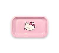 Bol à roulettes Cendrier Anime pour Fille en métal plaqué Or Bol décoratif Bol de Service Plateau de Table Rose Cat L