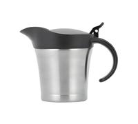 Bol à Sauce Avec Couvercle | 450 Millilitres Sauce Plat de Service avec Couvercle,Sauce Pot en Acier Inoxydable - pour Salade Buffet Fêtes Mariées Catering Hôtel et Restaurant