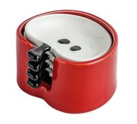 Bol à sauce polyvalent, plat à apéritif en céramique, 10,2 x 10,5 cm, bol de service empilable, plat à sauce compact en céramique, plateau à sauce avec support, vaisselle de service alimentaire pour