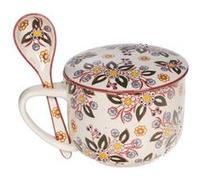 Bol à soupe avec cuillère Siena 55 cl