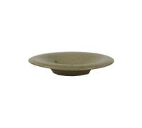 Bol à soupe en grès khaki, rond, émaillé - Pomax, Bosque - Ø20 cm H6 cm