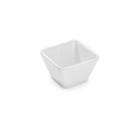 Bol Carré Blanc à Sauce en Mélamine 7 à 30 cm