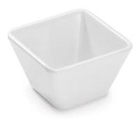 Bol Carré Blanc à Sauce en Mélamine 7 à 30 cm