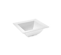Bol Carré Blanc en Mélamine 25 à 37,5 cm
