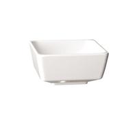 APS 83912 Bol FLOAT, 9 x 9 cm, hauteur 4,5 cm, mélamine, blanc