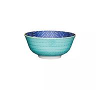 Bol coupelle en grès D15 700 ml Feuille indigo Mikasa Kitchencraft