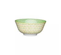 Bol coupelle en grès D15 700 ml geométrie verte Mikasa Kitchencraft