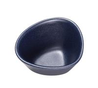 Bol COURBE 11 cm, bleu marine bleu, grès, LIND DNA