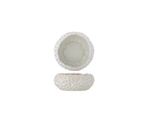 Bol D24xH10,5 cm en grès blanc Lowen